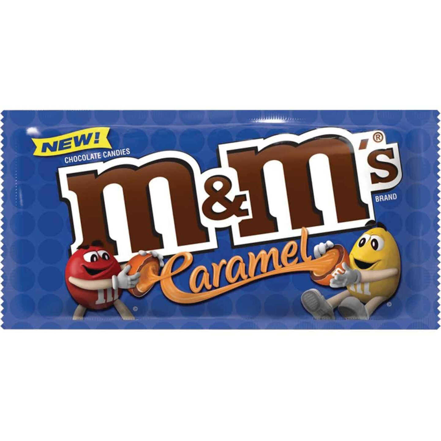 caramel m&m bag
